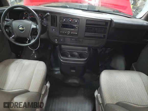 2013 Chevrolet Express Cargo Van with VIN 1GCSGAFX1D1182919, listed as a Copart auction lot 81385094 with 100,338 mi miles and Salvage Title. Bid and sale history available at carsss.com. Image 8.
