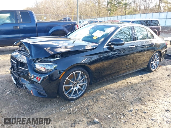 2021 Mercedes-Benz E-Class E 450 with VIN W1KZF5KB8MB002449, listed as a IAAI auction lot 41224307 with 57,093 mi miles. Bid and sale history available at carsss.com. Image 18.