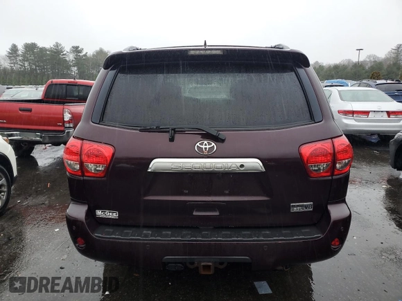2012 Toyota Sequoia Platinum with VIN 5TDDY5G13CS071376, listed as a Copart auction lot 83657884 with 227,693 mi miles and Salvage Title. Bid and sale history available at carsss.com. Image 6.