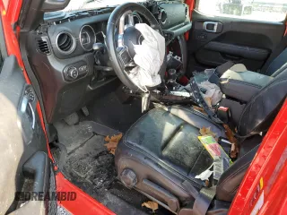 2022 Jeep Gladiator Overland with VIN 1C6HJTFG6NL103412, listed as a Copart auction lot 70449954 with Not provided miles and Salvage title. Bid and sale history available at DreamBid. Image 8.