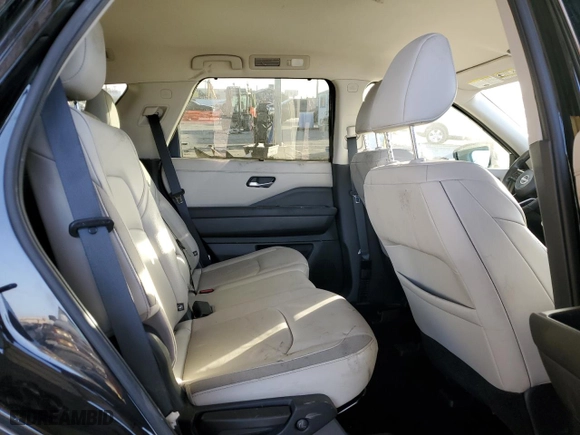 2022 Nissan Pathfinder SL with VIN 5N1DR3CA7NC231153, listed as a Copart auction lot 87901495 with 25,449 mi miles and Salvage Title. Bid and sale history available at carsss.com. Image 11.