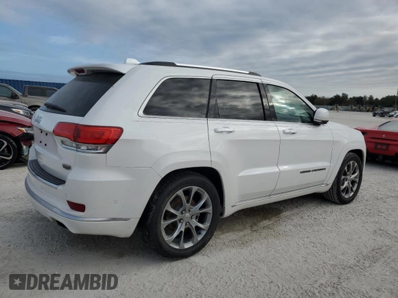 2021 Jeep Grand Cherokee Summit with VIN 1C4RJFJG2MC588782, listed as a Copart auction lot 77001134 with 0 mi miles and Non Repairable. Bid and sale history available at carsss.com. Image 3.