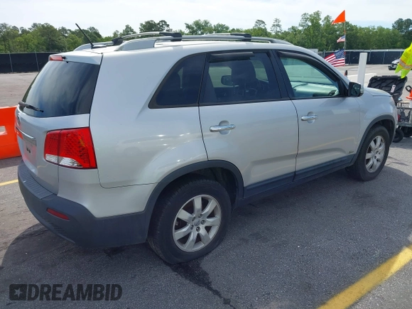 2012 Kia Sorento LX with VIN 5XYKTDA66CG295646, listed as a IAAI auction lot 42225434 with 139,961 mi miles and . Bid and sale history available at DreamBid. Image 4.