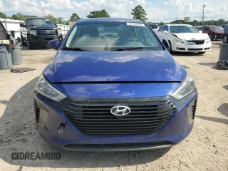 2019 Hyundai Ioniq Blue with VIN KMHC65LCXKU116568, listed as a Copart auction lot 62124295 with 93,204 mi miles and Salvage title. Bid and sale history available at DreamBid. Image 5.