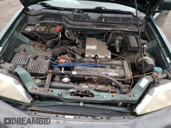 2001 Honda CR-V EX with VIN JHLRD18641C041258, listed as a Copart auction lot 55672275 with 120,374 mi miles and Non Repairable. Bid and sale history available at carsss.com. Image 7.