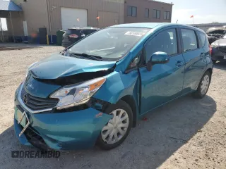 2014 Nissan Note SV with VIN 3N1CE2CP9EL373201, listed as a Copart auction lot 53180025 with 57,945 mi miles and Salvage Title. Bid and sale history available at DreamBid. Image 1.