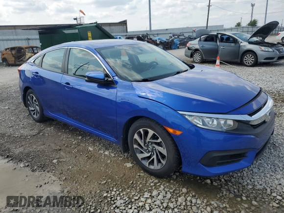 2017 Honda Civic EX z VIN 19XFC2F7XHE070612, wystawiony jako Copart lot #60177335 z przebiegiem 85 443 mil mil oraz Szkoda całkowita • Salvage title. Historia ofert i sprzedaży dostępna na DreamBid. Obrazek 4.