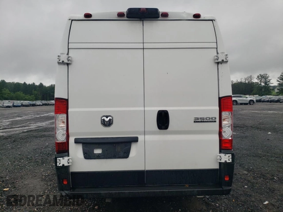 2023 Ram ProMaster Cargo with VIN 3C6MRVJG8PE532461, listed as a Copart auction lot 66780004 with 10,808 mi miles and Salvage Title. Bid and sale history available at DreamBid. Image 6.