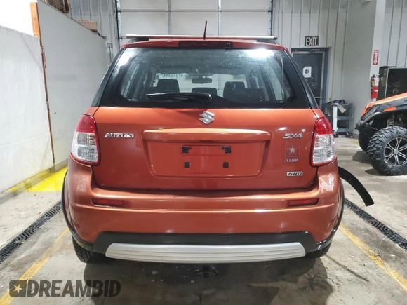 2009 Suzuki SX4 Man AWD with VIN JS2YB413796200192, listed as a Copart auction lot 87372314 with 126,415 mi miles and Salvage Title. Bid and sale history available at carsss.com. Image 6.