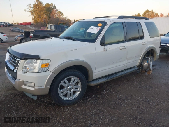 2010 Ford Explorer Eddie Bauer with VIN 1FMEU7EE0AUA56016, listed as a IAAI auction lot 41172194 with 144,672 mi miles. Bid and sale history available at carsss.com. Image 18.