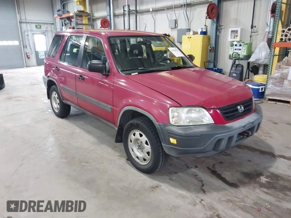 2000 Honda CR-V LX with VIN JHLRD1845YS016738, listed as a IAAI auction lot 42046530 with 0 mi miles. Bid and sale history available at carsss.com. Image 1.