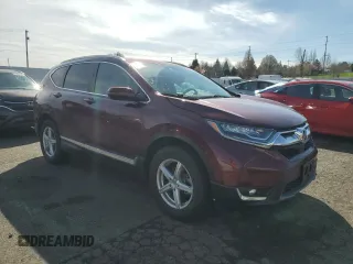 2017 Honda CR-V Touring with VIN 2HKRW2H95HH612018, listed as a Copart auction lot 50395575 with 90,163 mi miles and Salvage Title. Bid and sale history available at carsss.com. Image 4.