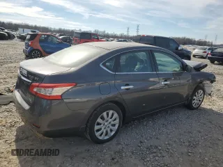 2014 Nissan Sentra SV with VIN 3N1AB7AP3EL696305, listed as a Copart auction lot 41922025 with 127,497 mi miles and Salvage Title. Bid and sale history available at DreamBid. Image 3.