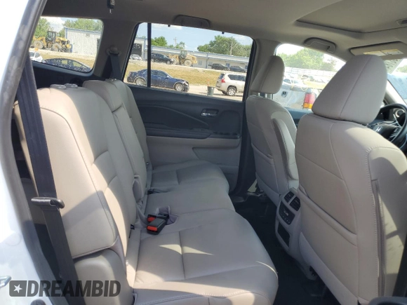2021 Honda Pilot EX-L with VIN 5FNYF6H58MB084287, listed as a Copart auction lot 59658784 with 32,707 mi miles and Salvage title. Bid and sale history available at DreamBid. Image 11.