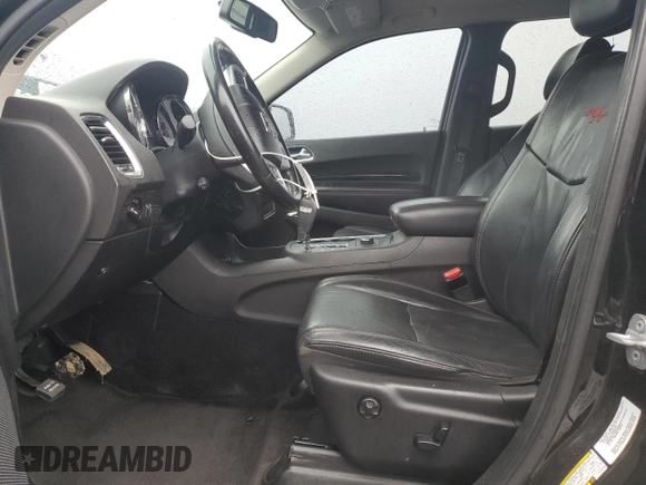 2012 Dodge Durango R/T with VIN 1C4SDJCT2CC104470, listed as a Copart auction lot 58360745 with 134,361 mi miles and Salvage title. Bid and sale history available at DreamBid. Image 7.