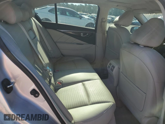 2017 Infiniti Q50 3.0t Signature Edition with VIN JN1EV7AR6HM832060, listed as a Copart auction lot 74277644 with 75,543 mi miles and Salvage Title. Bid and sale history available at carsss.com. Image 11.