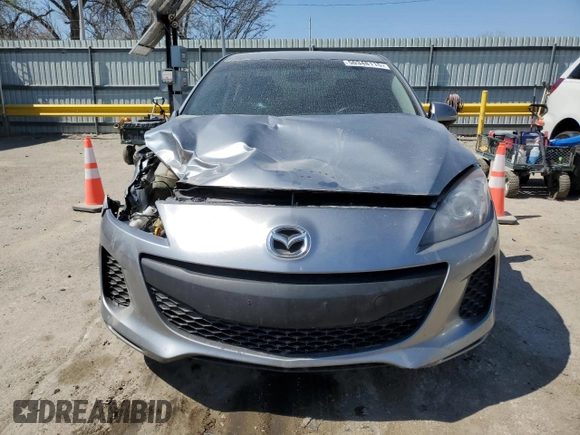 2013 Mazda 3 i SV with VIN JM1BL1TF9D1793448, listed as a Copart auction lot 50348115 with 115,046 mi miles and Salvage title. Bid and sale history available at DreamBid. Image 5.