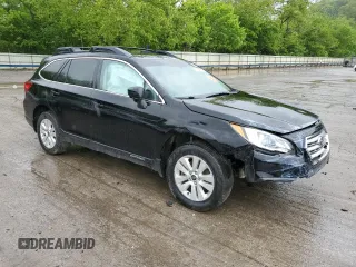 2017 Subaru Outback Premium with VIN 4S4BSADC0H3215929, listed as a Copart auction lot 57849755 with 124,221 mi miles and Salvage title. Bid and sale history available at DreamBid. Image 4.