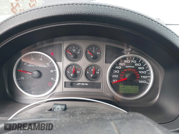 2006 Ford F-150 XLT z VIN 1FTPW14V06FB66713, wystawiony jako IAAI lot #42476916 z przebiegiem 155 509 mil mil oraz . Historia ofert i sprzedaży dostępna na DreamBid. Obrazek 7.