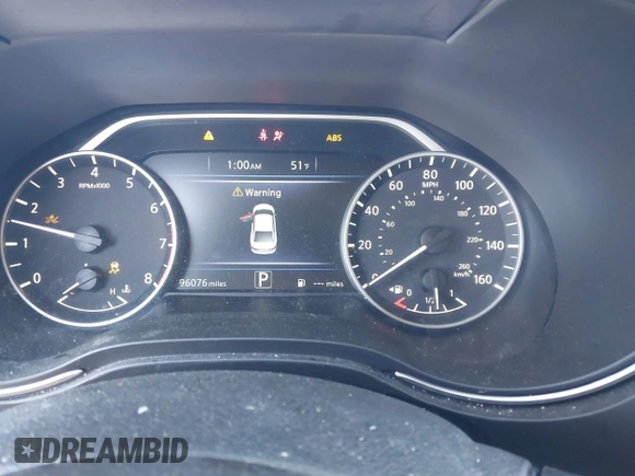 2017 Nissan Maxima SV with VIN 1N4AA6AP8HC441553, listed as a IAAI auction lot 41595557 with 96,076 mi miles and . Bid and sale history available at DreamBid. Image 7.