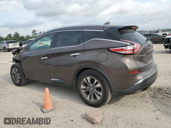 2018 Nissan Murano S z VIN 5N1AZ2MG6JN186611, wystawiony jako Copart lot #54903895 z przebiegiem 101 670 mil mil oraz Szkoda całkowita • Salvage title. Historia ofert i sprzedaży dostępna na DreamBid. Obrazek 2.