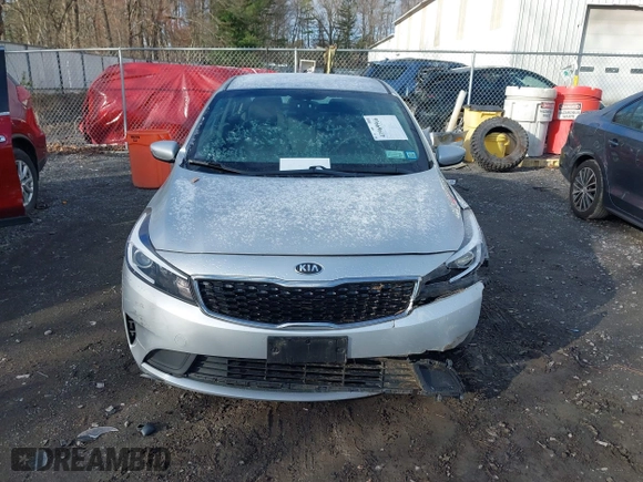 2018 Kia Forte LX with VIN 3KPFK4A74JE167784, listed as a IAAI auction lot 41969966 with 76,521 mi miles. Bid and sale history available at carsss.com. Image 12.