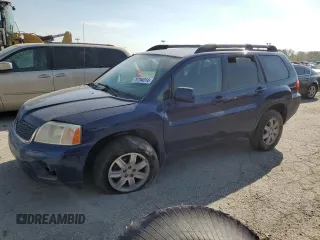 2010 Mitsubishi Endeavor LS with VIN 4A4JN2AS0AE001874, listed as a Copart auction lot 76794014 with 186,399 mi miles and Salvage Title. Bid and sale history available at carsss.com. Image 1.
