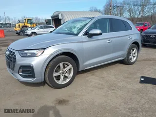 2023 Audi Q5 Premium with VIN WA1ABAFY0P2160860, listed as a IAAI auction lot 41621227 with 19,134 mi miles. Bid and sale history available at carsss.com. Image 18.
