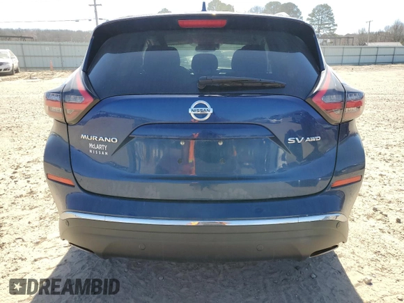 2021 Nissan Murano SV with VIN 5N1AZ2BS1MC107269, listed as a Copart auction lot 46863225 with 83,939 mi miles and Clean Title. Bid and sale history available at DreamBid. Image 6.