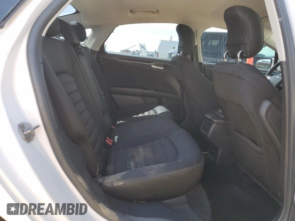 2014 Ford Fusion SE with VIN 3FA6P0H93ER150111, listed as a Copart auction lot 53521595 with 128,163 mi miles and Salvage Title. Bid and sale history available at carsss.com. Image 10.