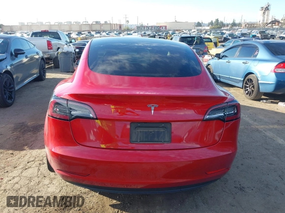 2022 Tesla Model 3 with VIN 5YJ3E1EA1NF288903, listed as a IAAI auction lot 41610215 with 96,050 mi miles and . Bid and sale history available at DreamBid. Image 16.