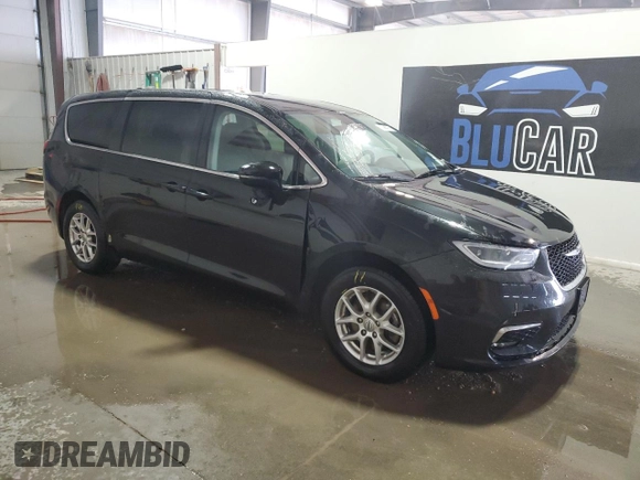 2023 Chrysler Pacifica Touring L z VIN 2C4RC1BGXPR621325, wystawiony jako Copart lot #59277505 z przebiegiem 59 612 mil mil oraz Czysty tytuł • Clean title. Historia ofert i sprzedaży dostępna na DreamBid. Obrazek 4.