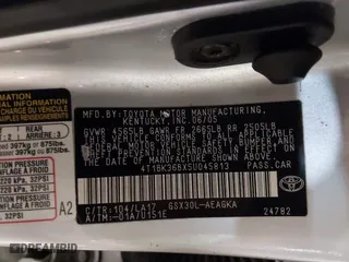 2005 Toyota Avalon XL with VIN 4T1BK36BX5U045813, listed as a IAAI auction lot 42061631 with 150,436 mi miles. Bid and sale history available at carsss.com. Image 9.