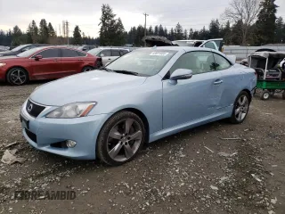 2010 Lexus IS with VIN JTHFE2C27A2501279, listed as a Copart auction lot 42831055 with 139,592 mi miles and Salvage Title. Bid and sale history available at carsss.com. Image 1.