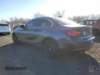 2015 BMW 2 Series 228i xDrive with VIN WBA1F7C57FVX96239, listed as a Copart auction lot 88178475 with 93,127 mi miles and Salvage Title. Bid and sale history available at carsss.com. Image 2.