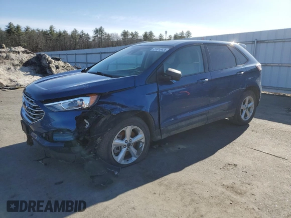 2021 Ford Edge SE z VIN 2FMPK4G98MBA23448, wystawiony jako Copart lot #51810435 z przebiegiem Nie podano mil oraz Szkoda całkowita • Salvage title. Historia ofert i sprzedaży dostępna na DreamBid. Obrazek 1.