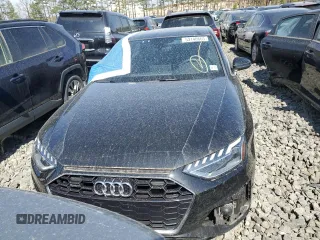 2023 Audi A4 S line Premium Plus with VIN WAUEAAF42PN003950, listed as a Copart auction lot 53140665 with 24,046 mi miles and Salvage Title. Bid and sale history available at DreamBid. Image 5.