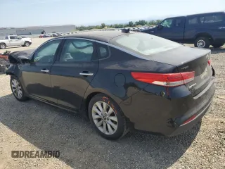 2018 Kia Optima EX with VIN 5XXGU4L39JG244603, listed as a Copart auction lot 60229675 with 123,677 mi miles and Salvage title. Bid and sale history available at DreamBid. Image 2.