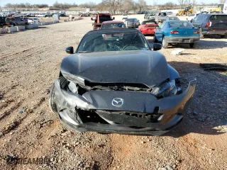 2017 Mazda MX-5 Miata Club with VIN JM1NDAC70H0123852, listed as a Copart auction lot 47812105 with 54,259 mi miles and Salvage Title. Bid and sale history available at carsss.com. Image 5.