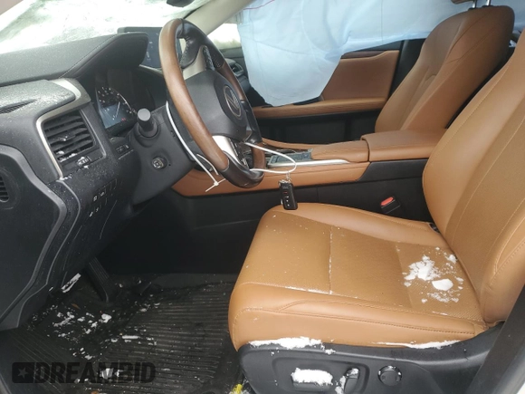 2021 Lexus RX with VIN JTJHZKFA6M2034049, listed as a Copart auction lot 44981475 with 56,053 mi miles and Salvage Title. Bid and sale history available at carsss.com. Image 7.