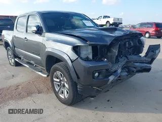 2019 Toyota Tacoma SR5 with VIN 3TMAZ5CN8KM097611, listed as a IAAI auction lot 41059254 with 107,517 mi miles and . Bid and sale history available at DreamBid. Image 1.