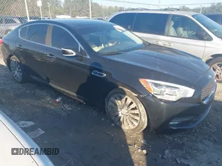 2015 Kia K900 Premium with VIN KNALU4D47F6025048, listed as a IAAI auction lot 41234546 with 122,577 mi miles. Bid and sale history available at carsss.com. Image 1.