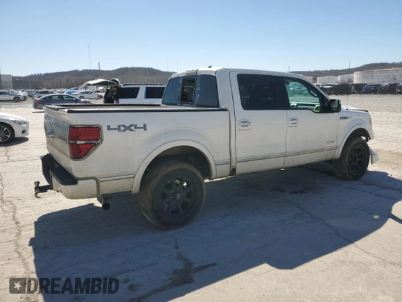 2012 Ford F-150 XL with VIN 1FTFW1ET4CFA84388, listed as a Copart auction lot 47703165 with 345,011 mi miles and Salvage Title. Bid and sale history available at carsss.com. Image 3.