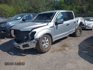 2018 Ford F-150 XL with VIN 1FTEW1E55JFC16536, listed as a IAAI auction lot 41895402 with 188,237 mi miles. Bid and sale history available at carsss.com. Image 16.