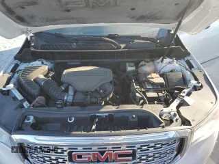 2017 GMC Acadia Denali with VIN 1GKKNPLSXHZ144764, listed as a Copart auction lot 45737915 with 104,429 mi miles and Salvage Title. Bid and sale history available at carsss.com. Image 12.