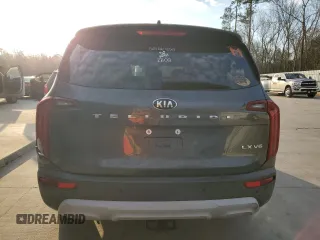 2020 Kia Telluride LX with VIN 5XYP24HC5LG043570, listed as a Copart auction lot 45135135 with 69,634 mi miles and Salvage Title. Bid and sale history available at carsss.com. Image 6.