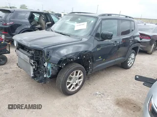 2021 Jeep Renegade Islander with VIN ZACNJDBB9MPM27652, listed as a IAAI auction lot 41905807 with 25,681 mi miles and . Bid and sale history available at DreamBid. Image 2.