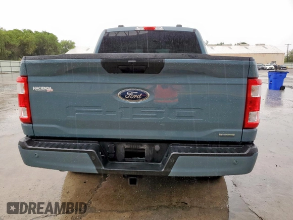 2023 Ford F-150 XL with VIN 1FTEW1CP3PKF86310, listed as a Copart auction lot 60575065 with 29,548 mi miles and Salvage title. Bid and sale history available at DreamBid. Image 6.