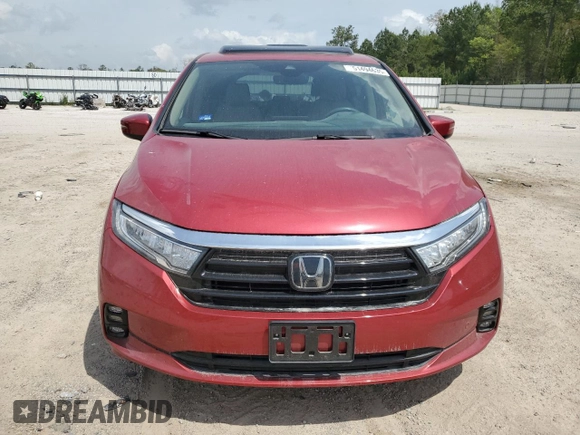 2022 Honda Odyssey Touring z VIN 5FNRL6H88NB001837, wystawiony jako Copart lot #51494635 z przebiegiem 37 695 mil mil oraz Szkoda całkowita • Salvage title. Historia ofert i sprzedaży dostępna na DreamBid. Obrazek 5.