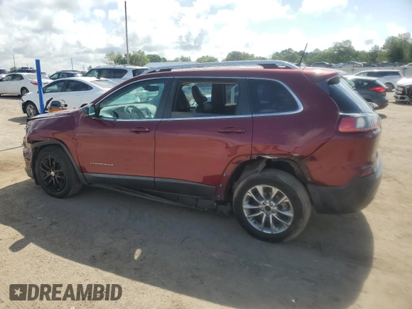 2019 Jeep Cherokee Latitude Plus z VIN 1C4PJLLB2KD313007, wystawiony jako Copart lot #60485245 z przebiegiem 99 929 mil mil oraz Szkoda całkowita • Salvage title. Historia ofert i sprzedaży dostępna na DreamBid. Obrazek 2.